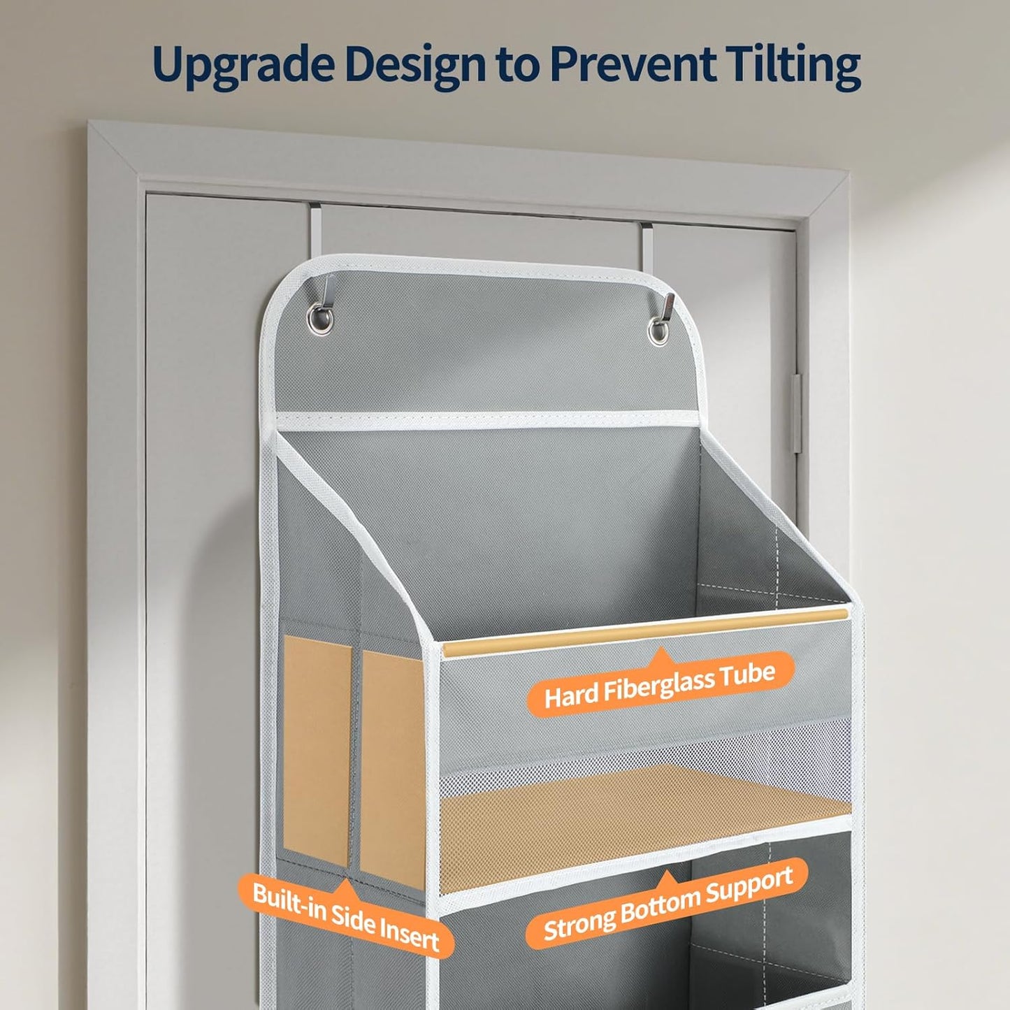 LazySpin 1 Pack Over The Door Organizer