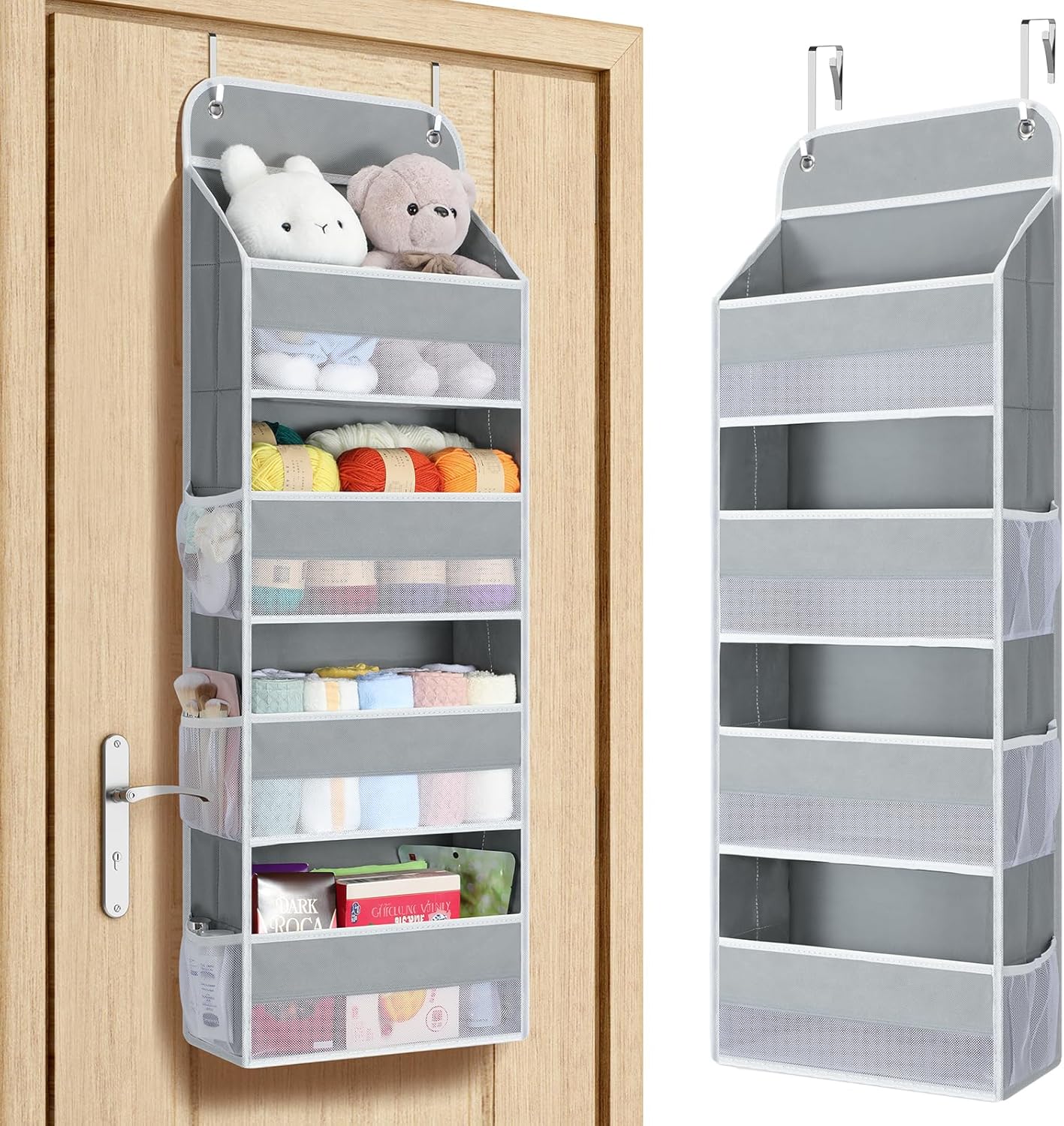 LazySpin 1 Pack Over The Door Organizer