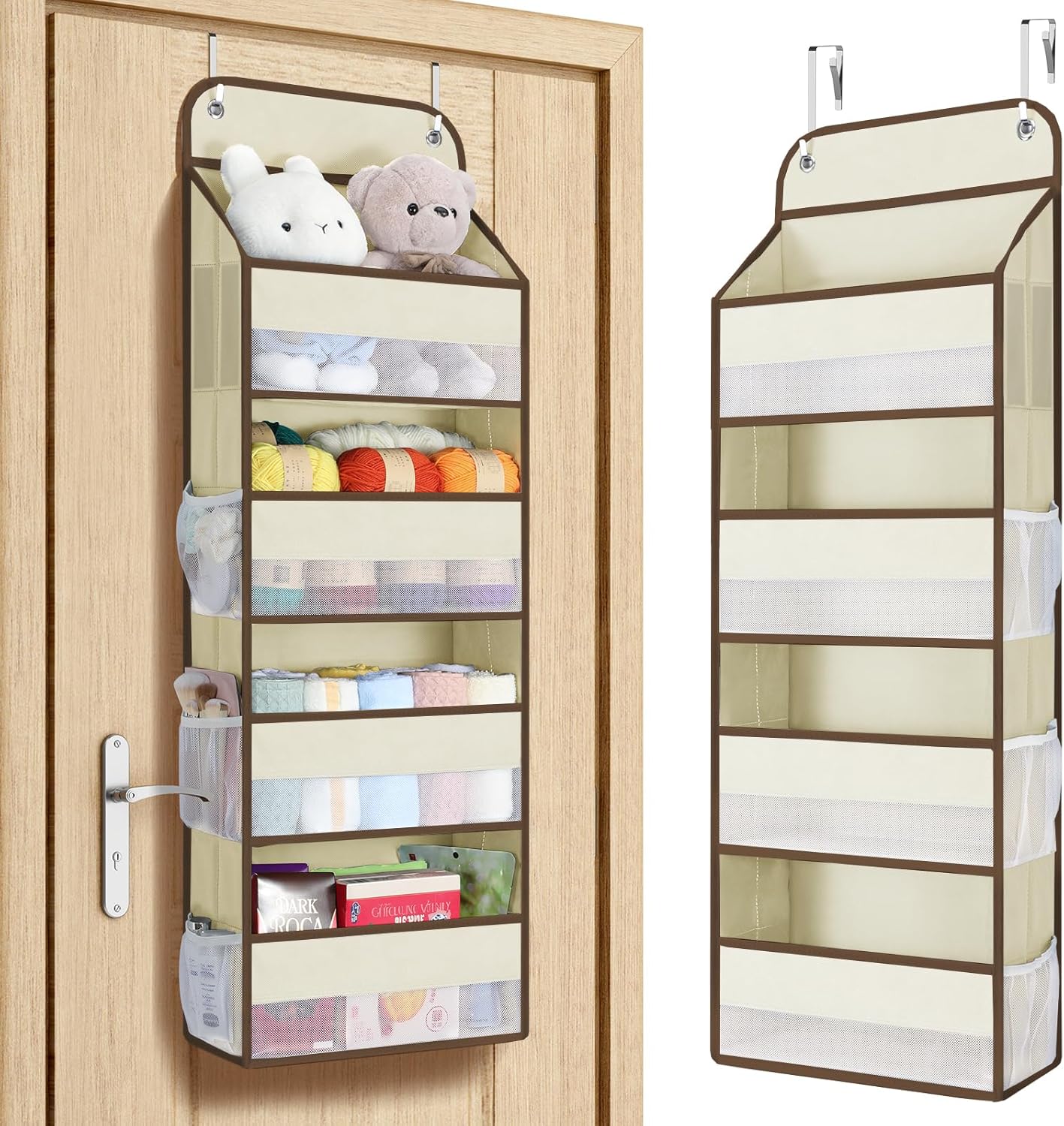 LazySpin 1 Pack Over The Door Organizer
